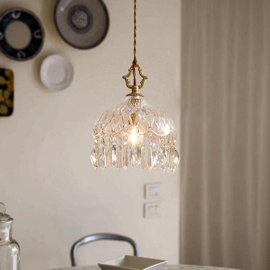 Glass Chandelier