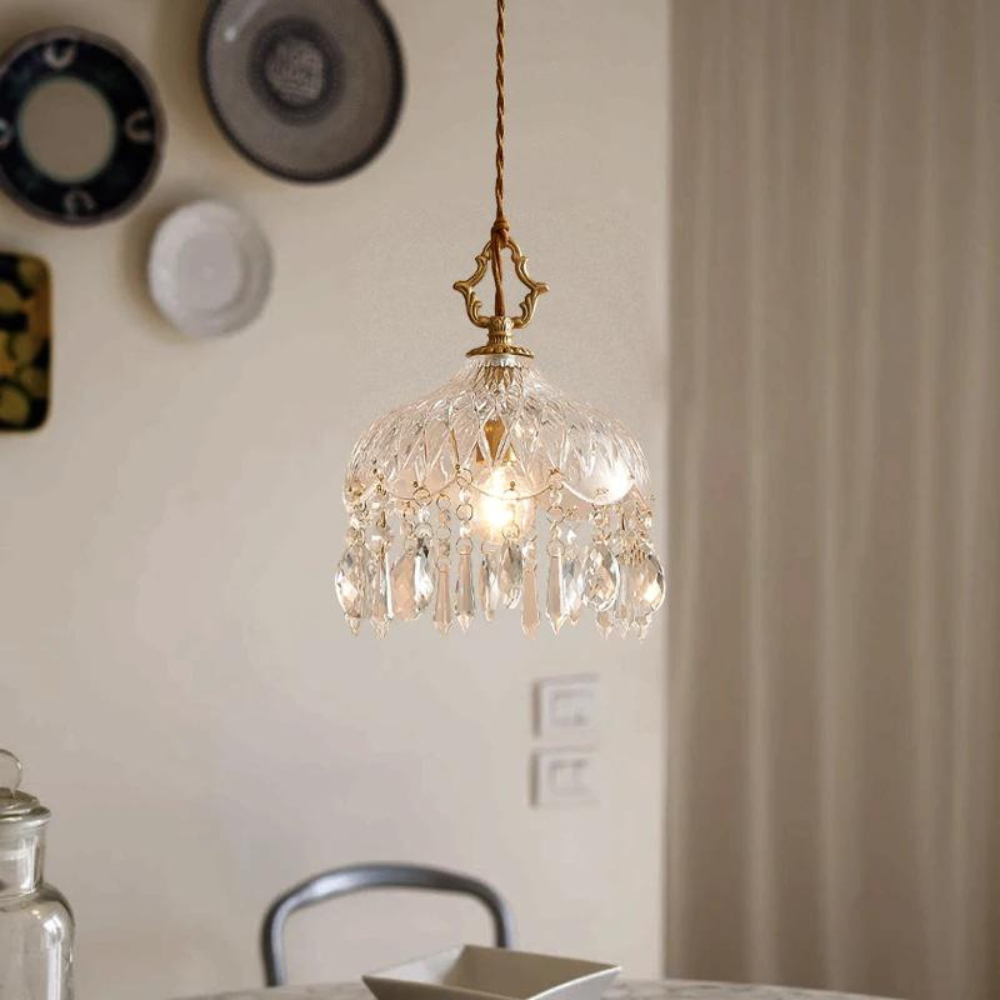 Glass Chandelier