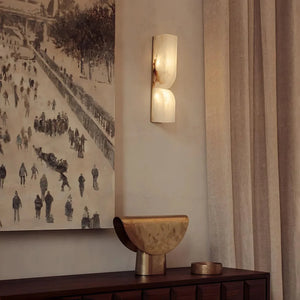 Luxury Copper Marble Wall Lamp Light