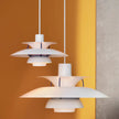 Modern dimmable LED ceiling light – round, long-lasting lighting for the living room, dining room and office