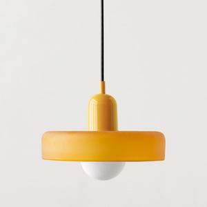 Pendant Light in Colored Glass