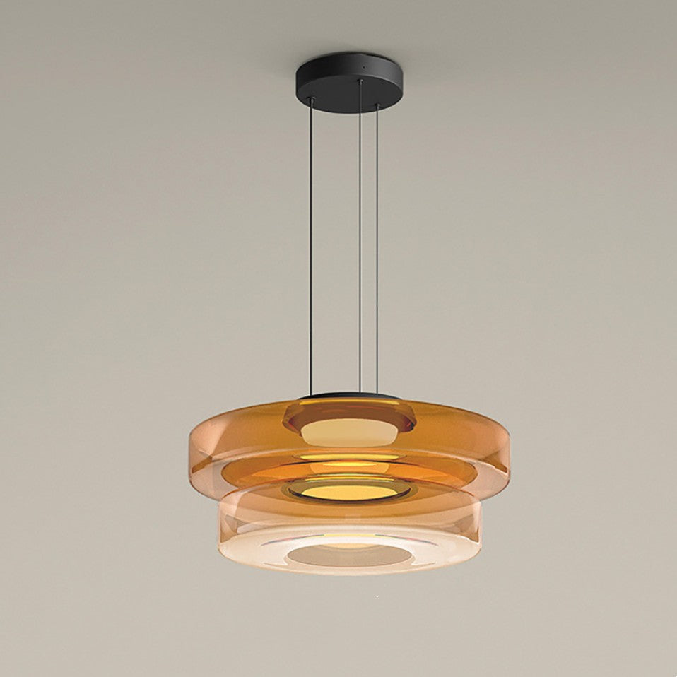 Moon Pendant Ceiling Light – Hanging Cord Lamp for Home & Café Decor