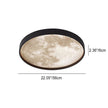Dimmable Moon Wall Light with Remote – Realistic LED Lunar Wall Lamp