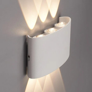 Modern LED Wall Sconce – Minimalist Waterproof Outdoor Light Fixture