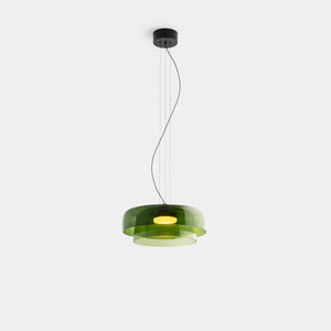 Modern Metal & Glass Pendant Light – Elegant Dining Room & Kitchen Ceiling Lamp