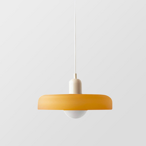 Pendant Light in Colored Glass