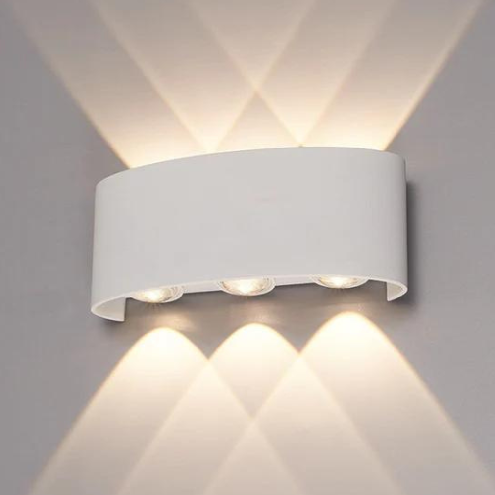 Modern LED Wall Sconce – Minimalist Waterproof Outdoor Light Fixture
