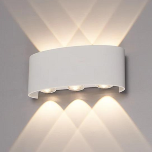 Modern LED Wall Sconce – Minimalist Waterproof Outdoor Light Fixture