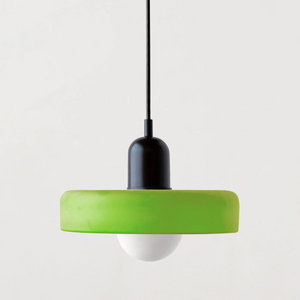 Pendant Light in Colored Glass