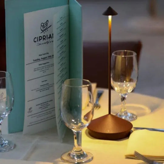 LED Table Lamp with ClarityGlow Perfect Ambiance for Dining