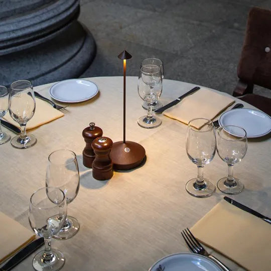 LED Table Lamp with ClarityGlow Perfect Ambiance for Dining