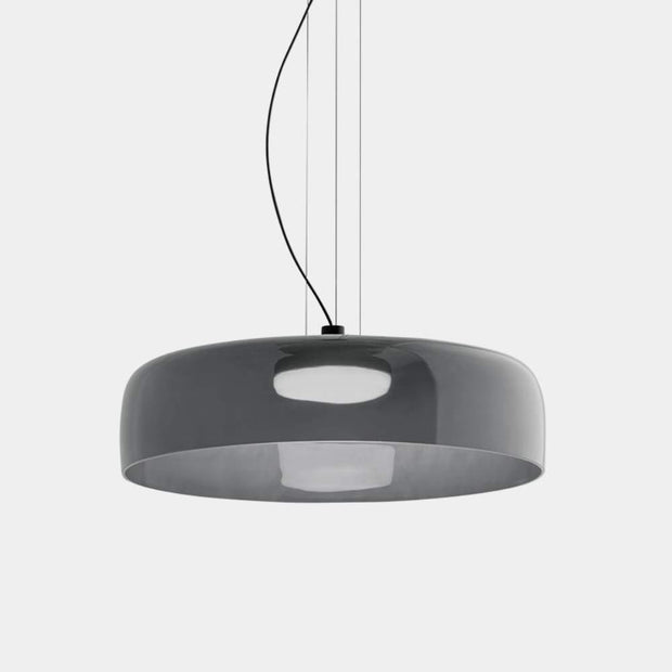 Modern Metal & Glass Pendant Light – Elegant Dining Room & Kitchen Ceiling Lamp