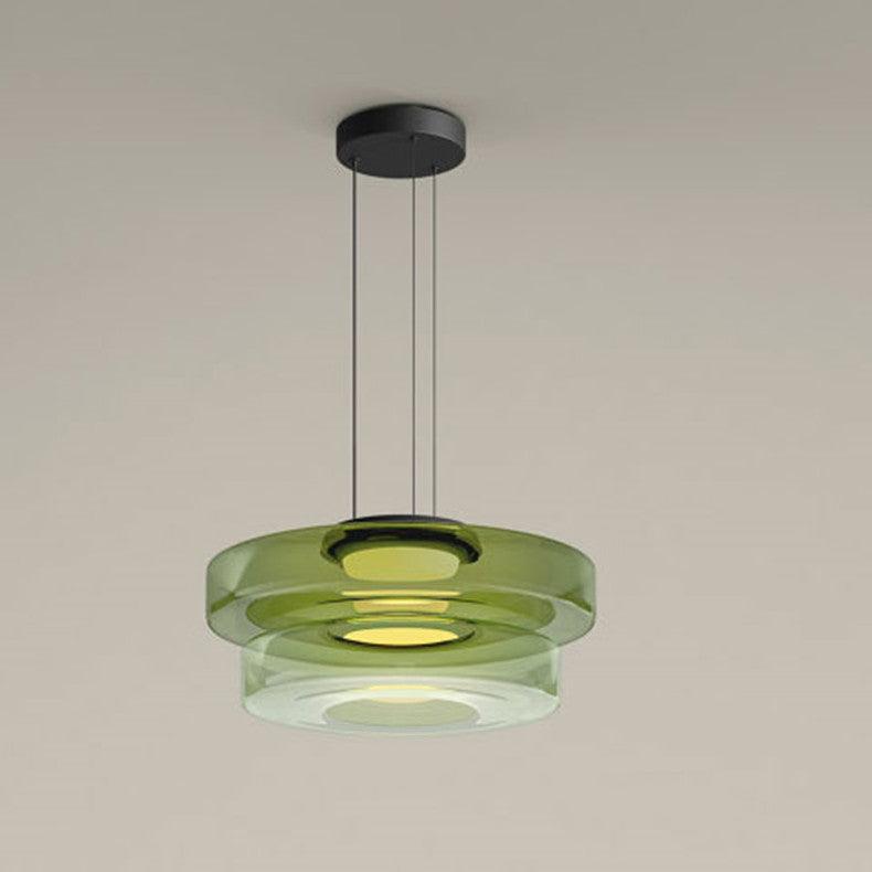 Moon Pendant Ceiling Light – Hanging Cord Lamp for Home & Café Decor