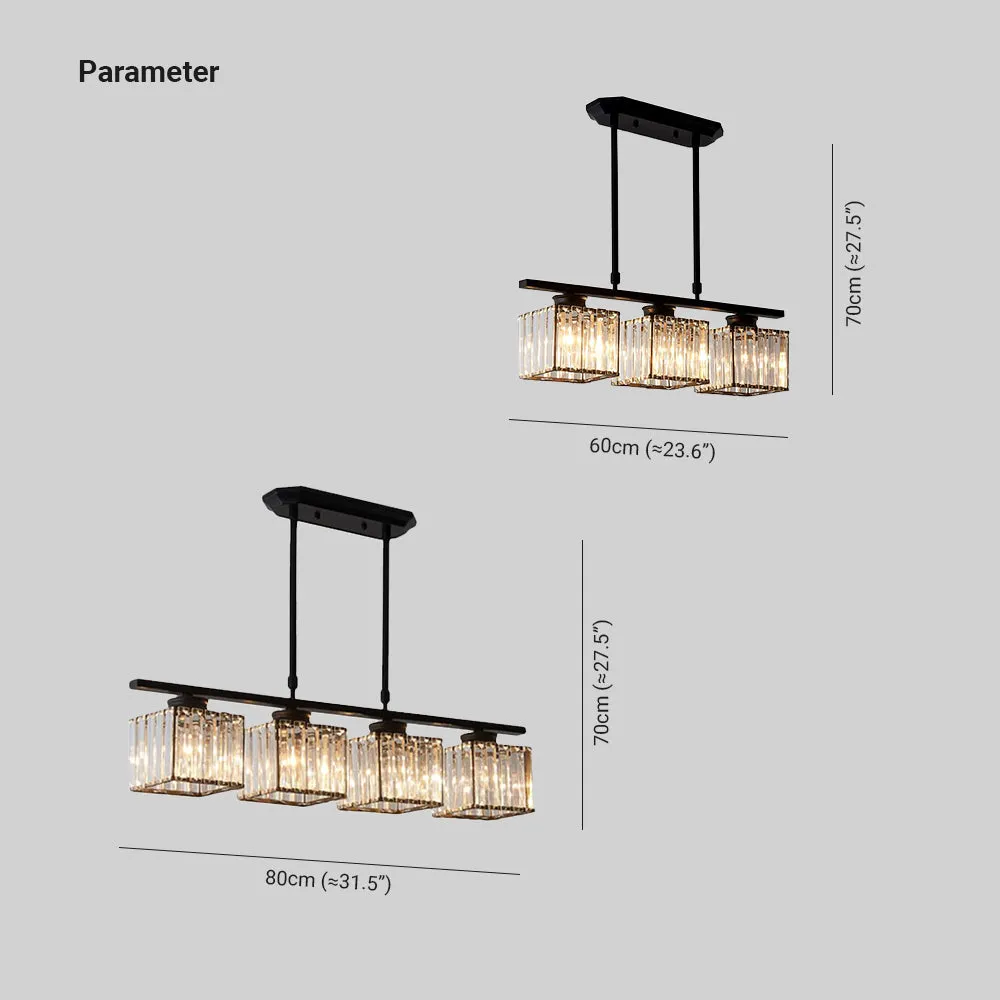 Modern Multi-Head Glass Pendant Light – Nordic Style Hanging Fixture