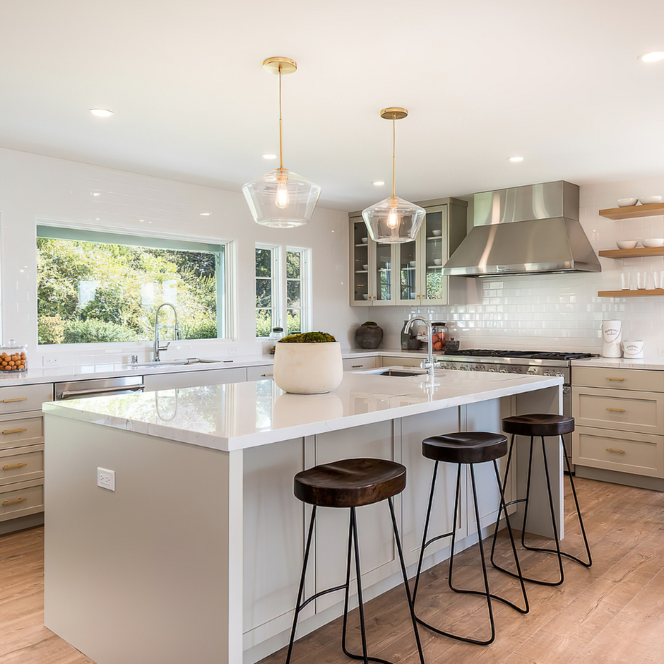 Modern Chandelier Glass Pendant Light