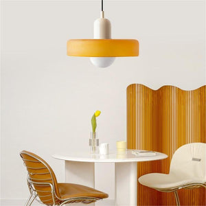 Pendant Light in Colored Glass