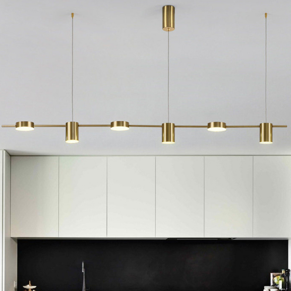 Modern Dimmable LED Pendant Light for Living Room and Dining Area