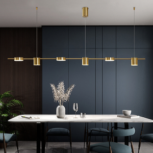 Modern Dimmable LED Pendant Light for Living Room and Dining Area