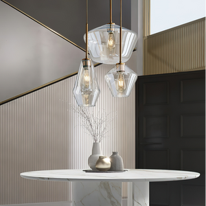 Modern Chandelier Glass Pendant Light