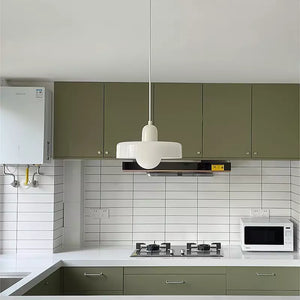 Pendant Light in Colored Glass