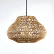 Eco-Friendly Rattan Pendant Light – Minimalist Willow Woven Design
