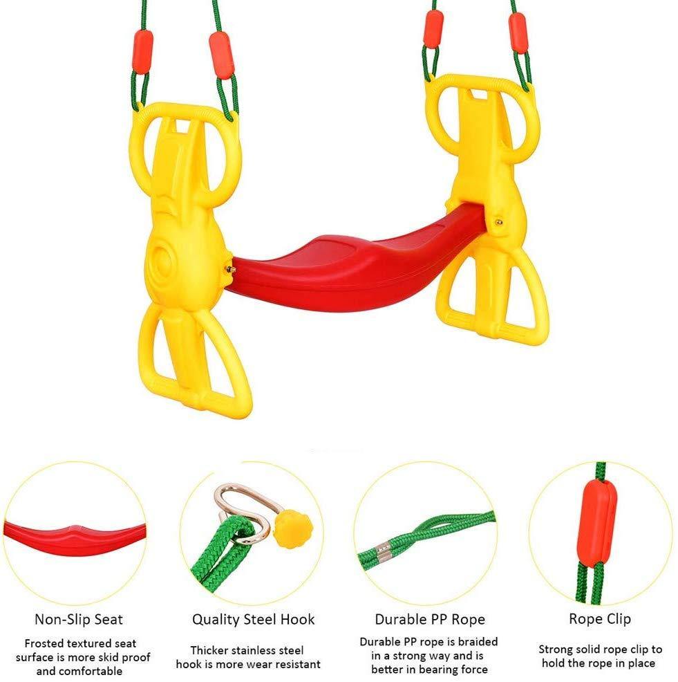 Baby Swing Back to Back Rider Swing Set - MOSKBITE