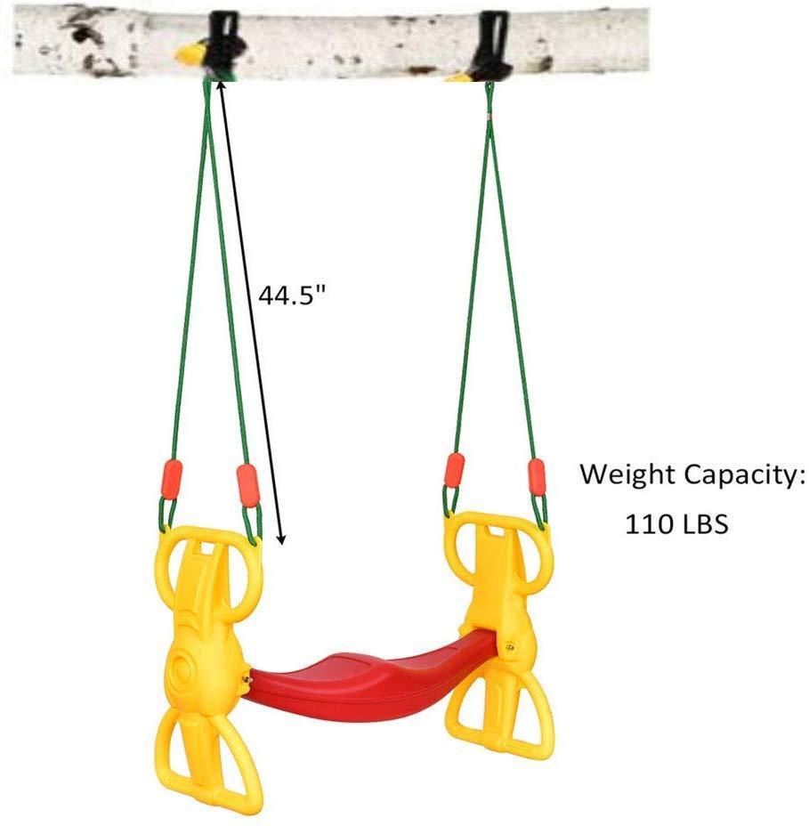 Baby Swing Back to Back Rider Swing Set - MOSKBITE