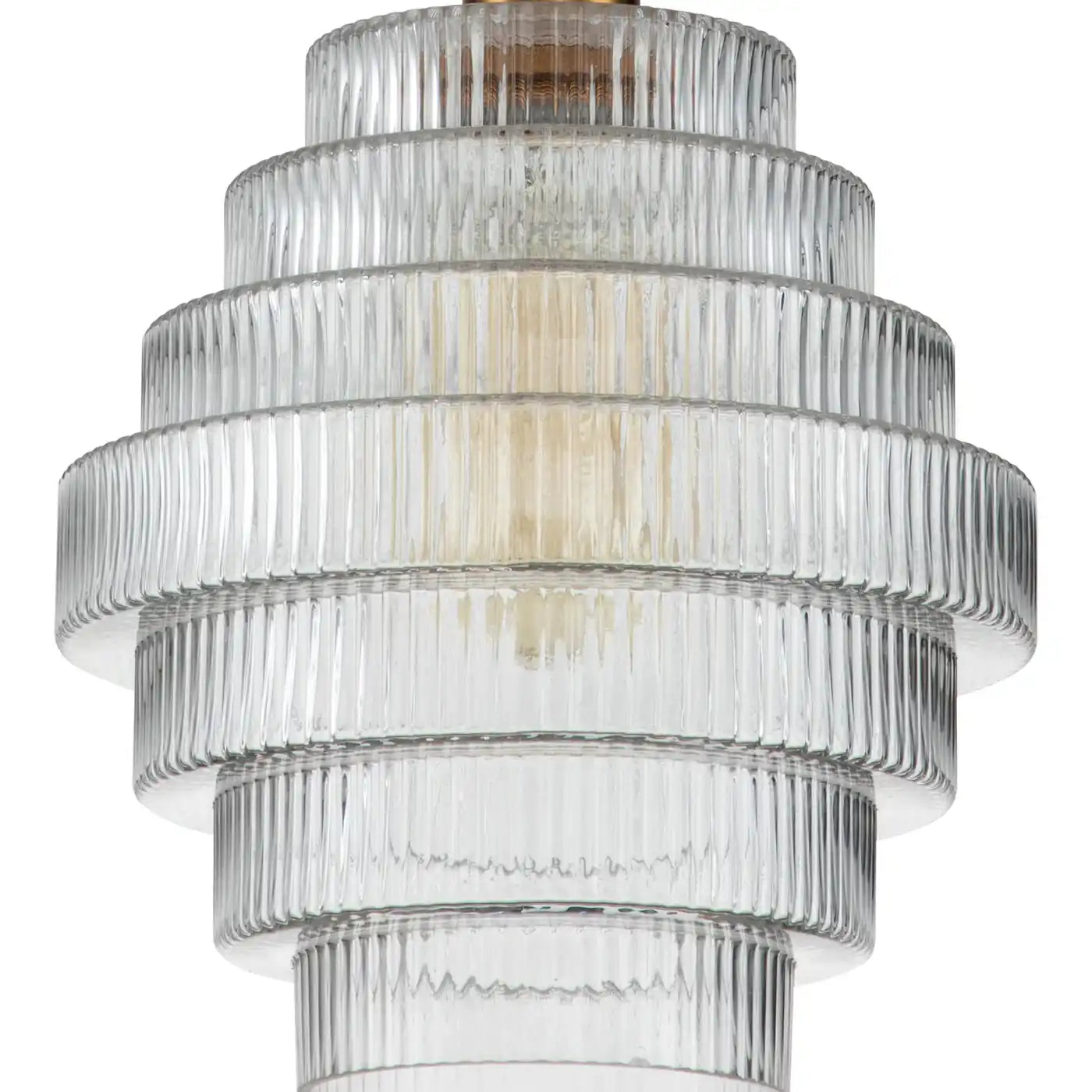 Elegant Brass Pendant Light – Warm Antique Ceiling Fixture for Home