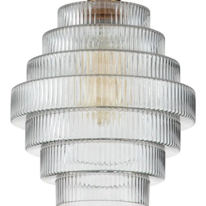 Elegant Brass Pendant Light – Warm Antique Ceiling Fixture for Home