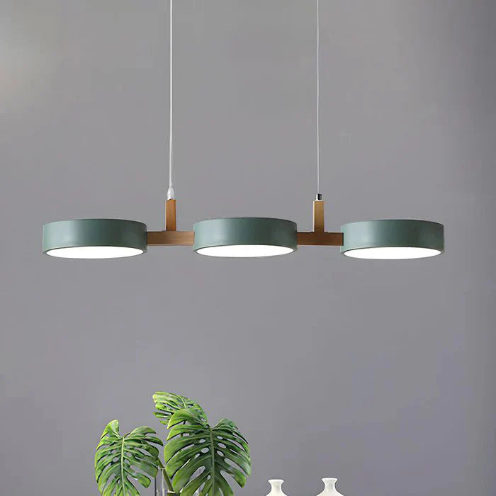 Nordic Modern Metal Cylinder Pendant Light