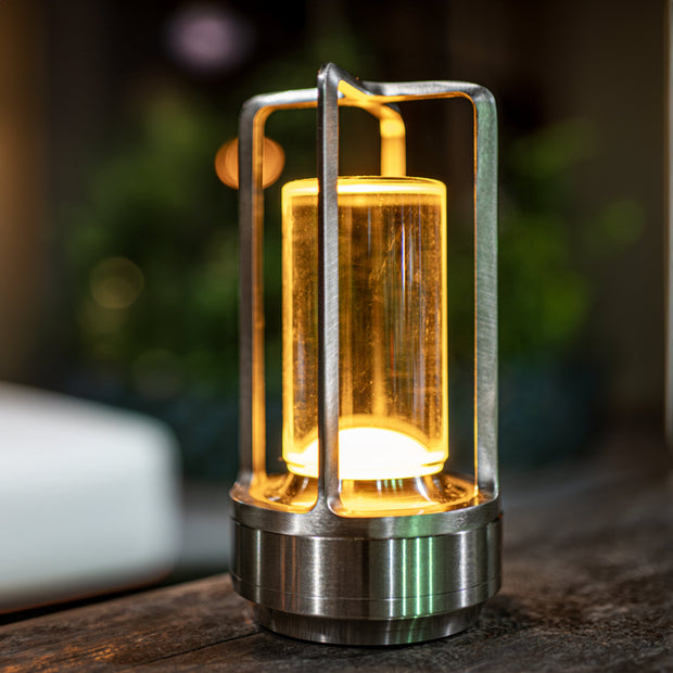 Crystal Lantern LED Lamp – Waterproof Touch Control Light for Elegant Home Décor