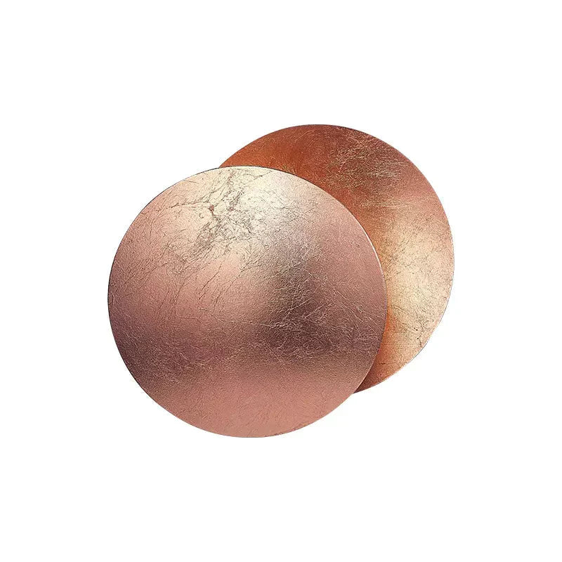 Rotating Disc Wall Lamp – Modern LED Light with Solar Eclipse Effect