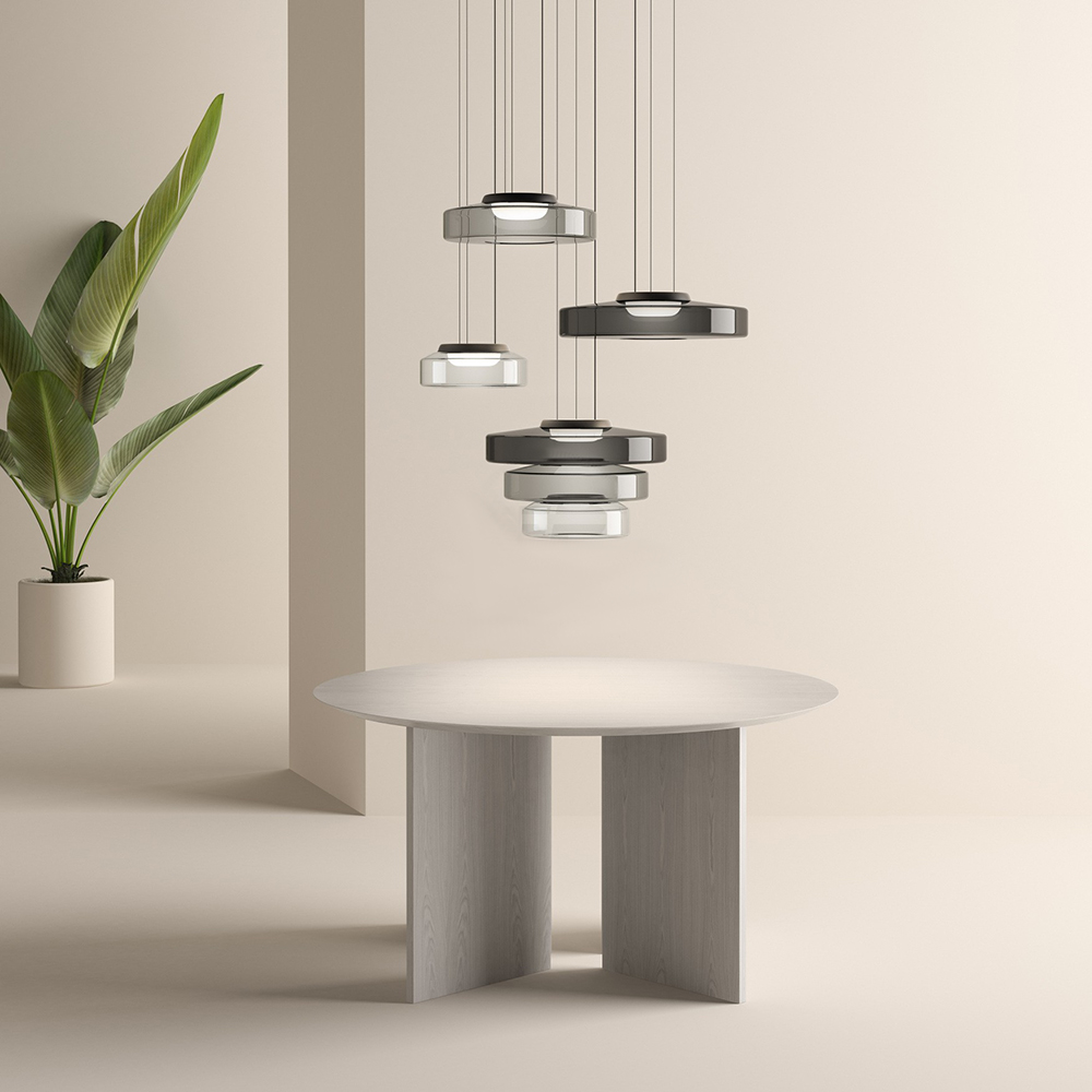 Moon Pendant Ceiling Light – Hanging Cord Lamp for Home & Café Decor