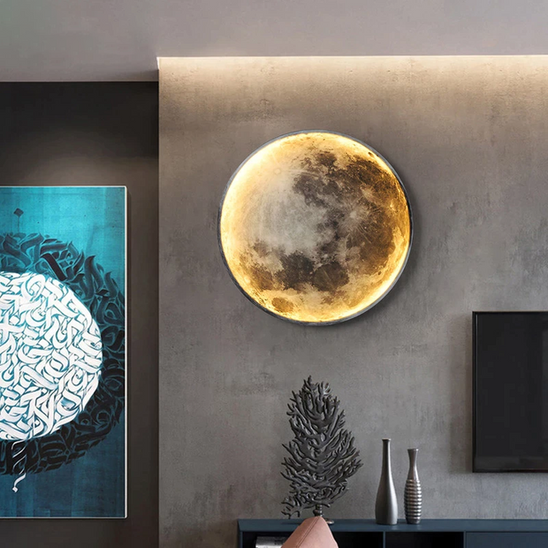 Modern Moon Shaped Wall Light