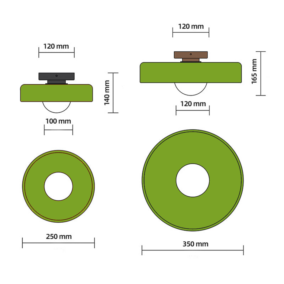 Modern round Ceiling Light