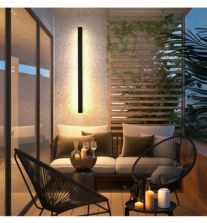 Minimalist LED Wall Lamp – Elegant Accent Light for Living Spaces