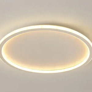 Ceiling light fixture with dimensions and specifications on a plain background