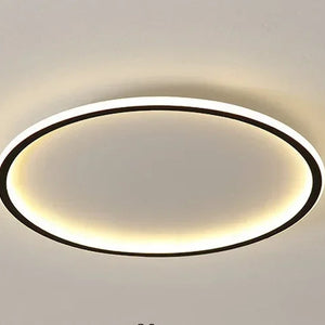 Ceiling light fixture with dimensions and specifications on a plain background