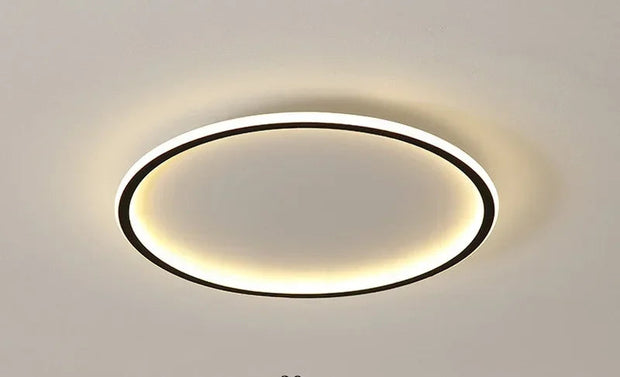 Ceiling light fixture with dimensions and specifications on a plain background