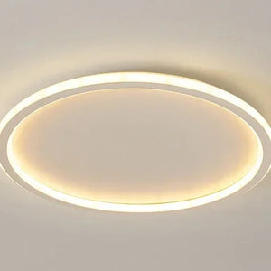 Ceiling light fixture with dimensions and specifications on a plain background