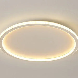 Ceiling light fixture with dimensions and specifications on a plain background