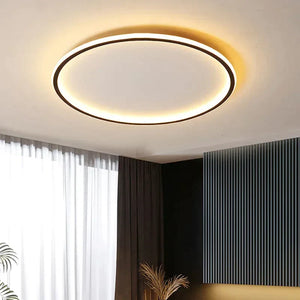 Modern Simple Round Ceiling Light – Minimalist LED Chandelier