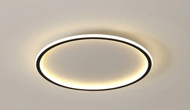 Modern Simple Round Ceiling Light – Minimalist LED Chandelier
