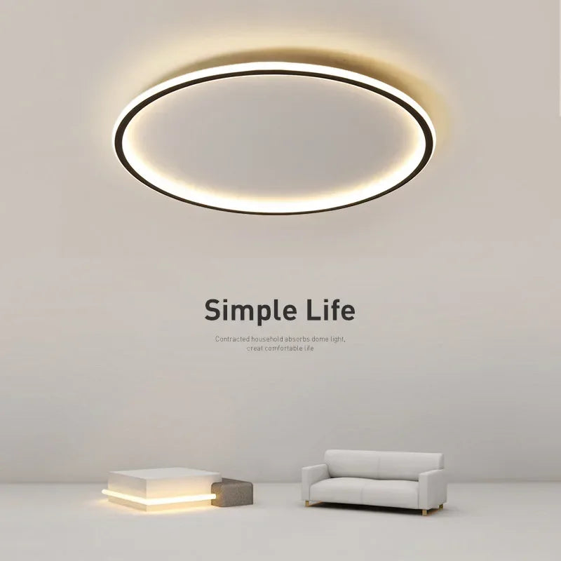 Dimmable LED ceiling light Elegant lighting for the living room, dining room and hallway