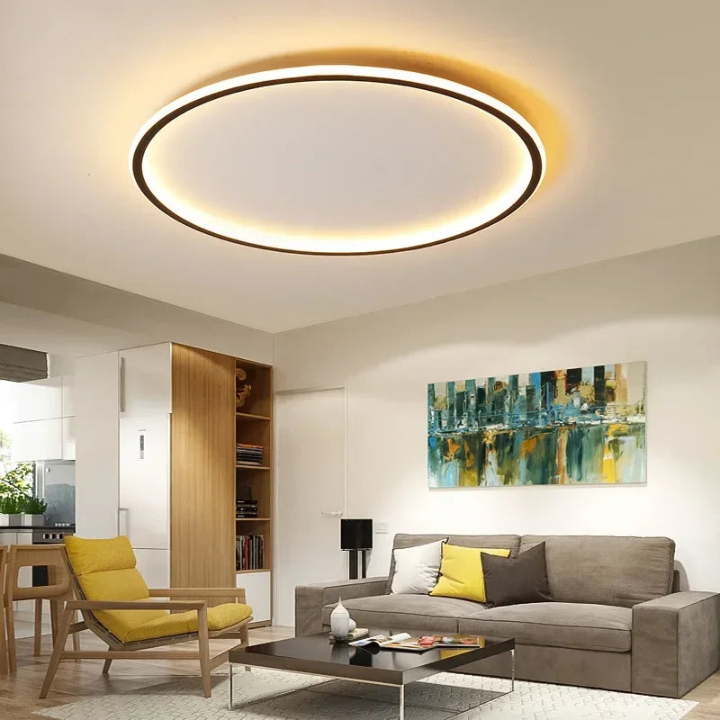 Dimmable LED ceiling light Elegant lighting for the living room, dining room and hallway