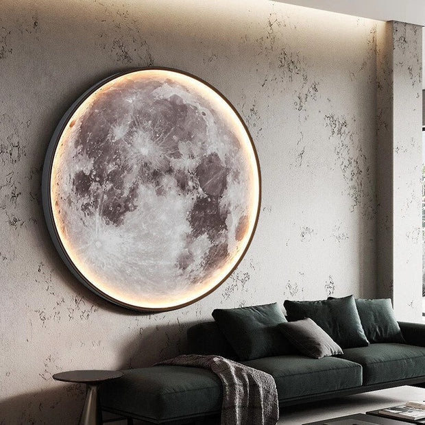 Modern Moon Shaped Wall Light