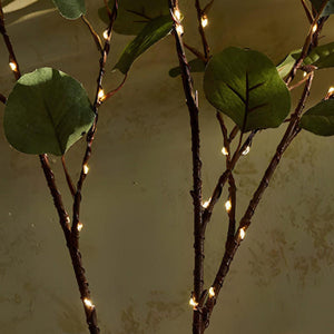 Twinkling Tree Fairy Light Olive Vine, Twinkling Tree Olive Vine, 6ft