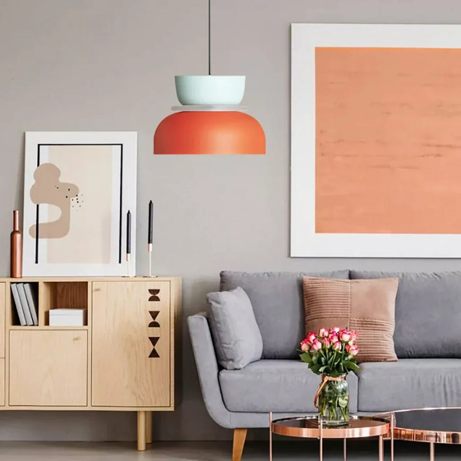 Adjustable Pendant Light – Aluminum & Acrylic Ceiling Lamp for Kitchen, Dining Room, or Bedroom