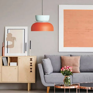 Adjustable Pendant Light – Aluminum & Acrylic Ceiling Lamp for Kitchen, Dining Room, or Bedroom