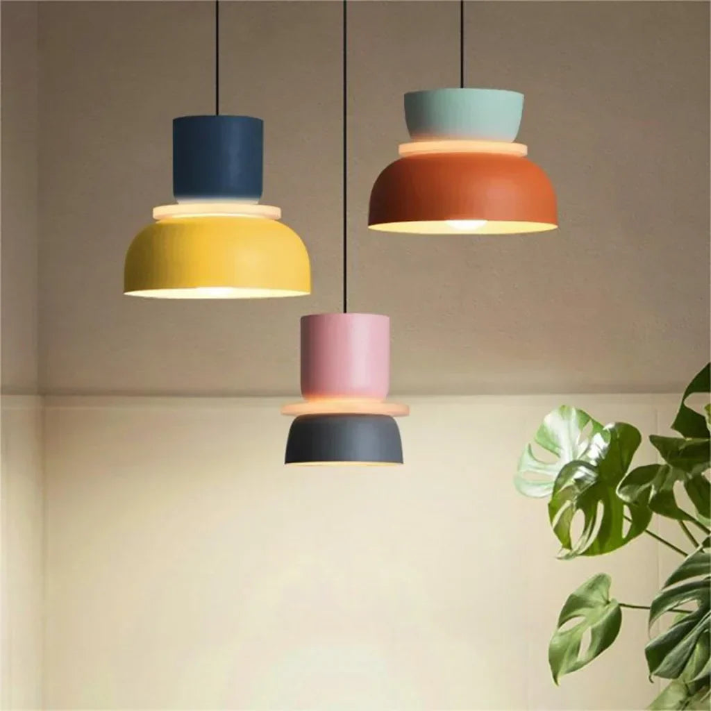 Pendant Light Block Nordic Color